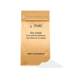 Zinc oxide - Pure Original Ingredients, non-nano and uncoated, 1 lb