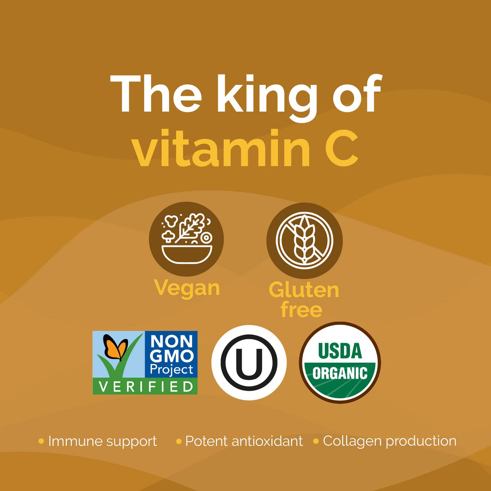 USDA Organic and Non-GMO seals on packaging