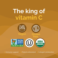 USDA Organic and Non-GMO seals on packaging