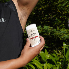 Zion Health deodorant stick close-up showing silky glide for easy application