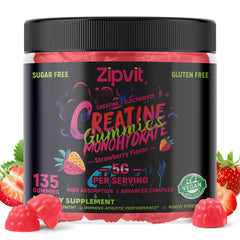 Main image of Zipvit Creatine Monohydrate Gummies bottle