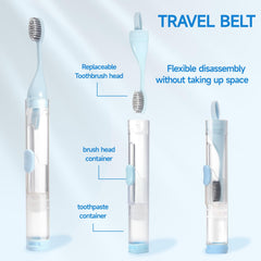 One-step assembly and secure brush head mechanism