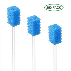 Disposable sterile oral swabs with paper rod