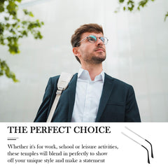 Easy installation of glasses replacement arms