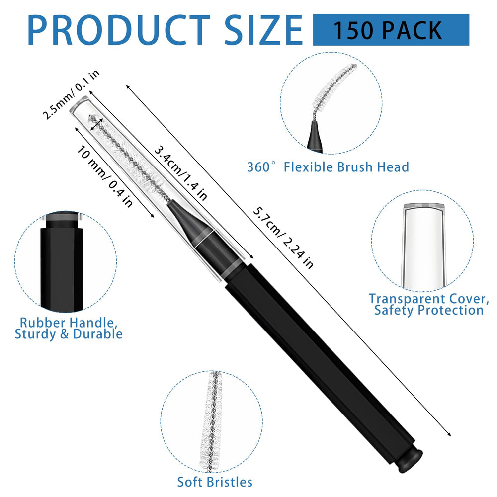 Soft spiral head interdental brush designed for between-teeth cleaning