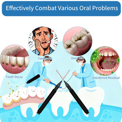 High-quality interdental brush bristles protecting gums while cleaning between teeth