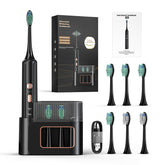 Zocaed electric toothbrush for adults in black