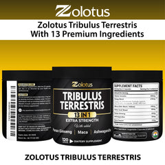 120-count bottle of Zolotus 13in1 capsules