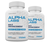 Zonata 2-Pack Alpha Labs men's dietary supplement bottle – front view