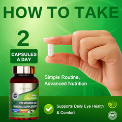 Vitamin C and Vitamin E for antioxidant eye protection