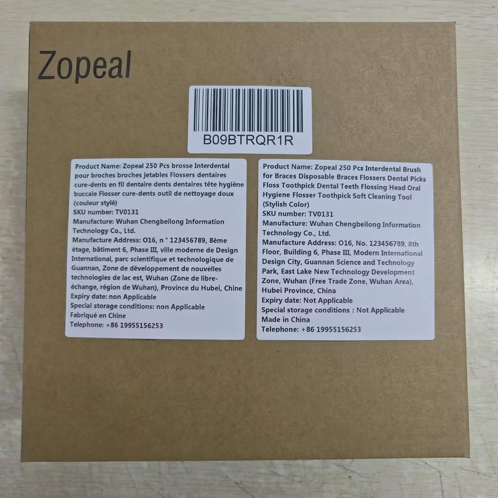 Color coded steel and nylon interdental brushes