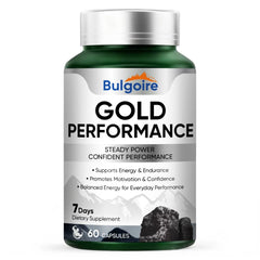 Zotreval Bulgoire Gold bottle shows daily energy support for sustained focus.