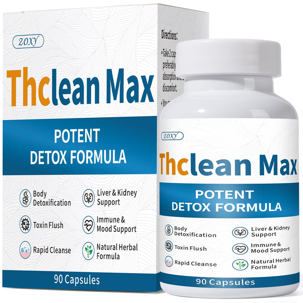 ZOXY ThcleanMax bottle—full-body detox support in a daily capsule.
