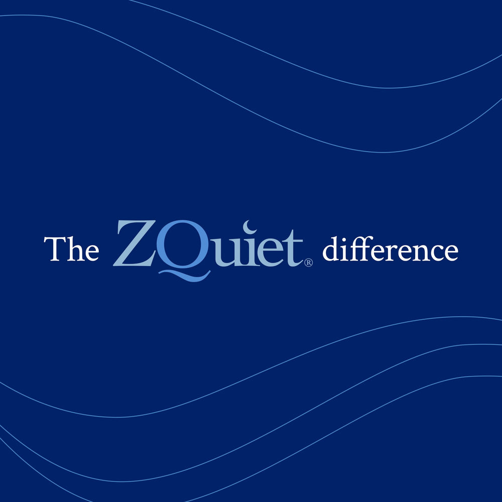 Aligners and retainers cleaned with ZQuiet solution