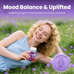 Mood support emphasis with saffron capsules