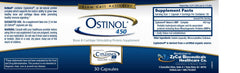 Ostinol packaging highlighting USA-made, organic, non-GMO, gluten-free features