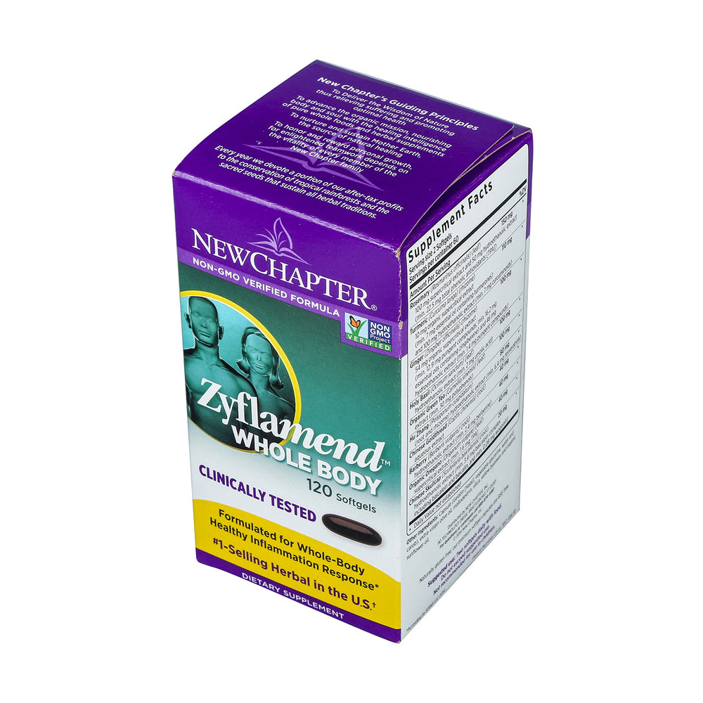 New Chapter Zyflamend Whole Body 120ct bottle front view