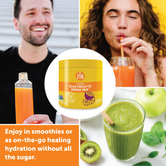 ZYN electrolyte hydration drink mix scoop for easy, quick serving