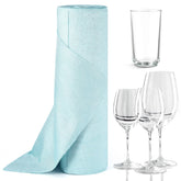 Zzkyiope microfiber cloths blue, 11.8 x 15.7 inches, 20 sheets