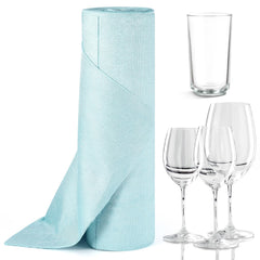 Zzkyiope microfiber cloths blue, 11.8 x 15.7 inches, 20 sheets