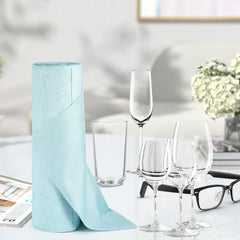 Blue Zzkyiope microfiber cleaning cloths in 20 sheets