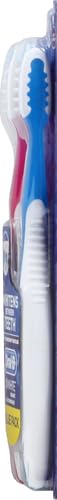 2-count packaging label for Oral-B Radiant Whitening Toothbrush