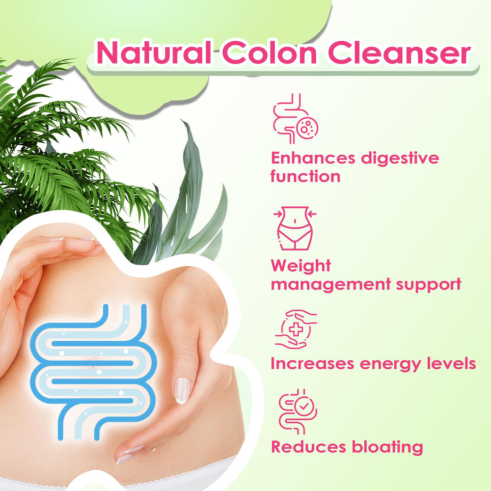 Box packaging and bottle for 1 Day Happy Colon Cleanser