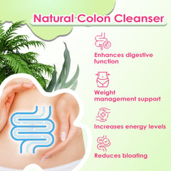 Box packaging and bottle for 1 Day Happy Colon Cleanser
