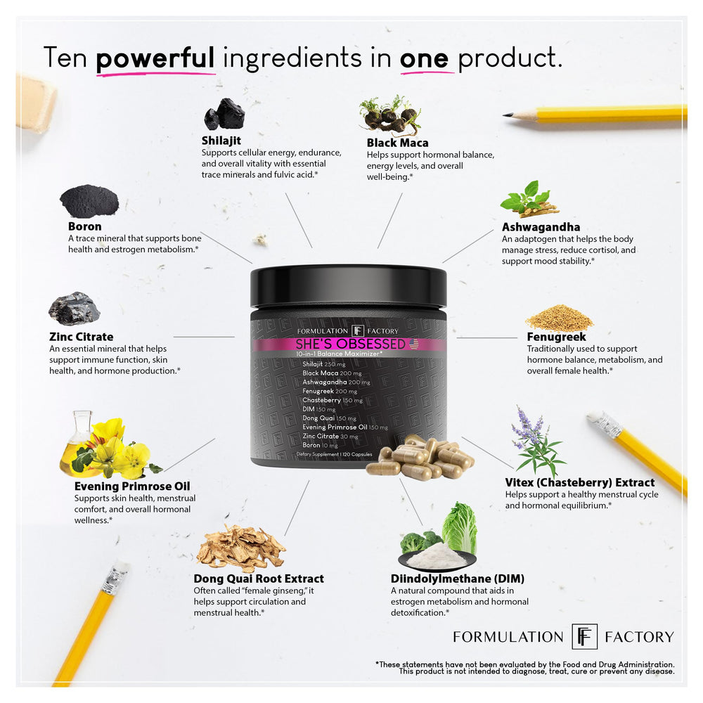Promotional banner for 10-in-1 Hormone Balance Maximizer