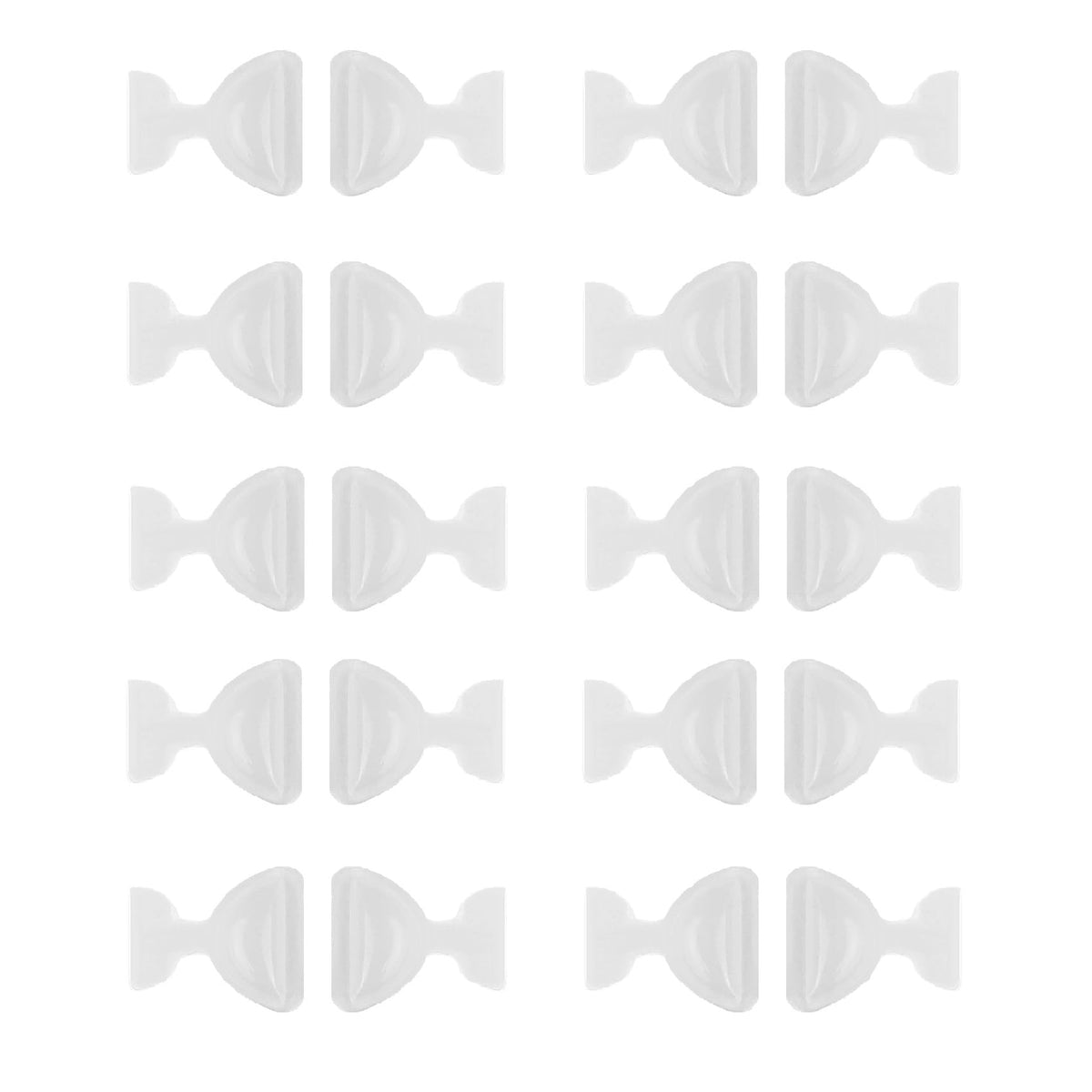 Clear butterfly adhesive nose pads for glasses