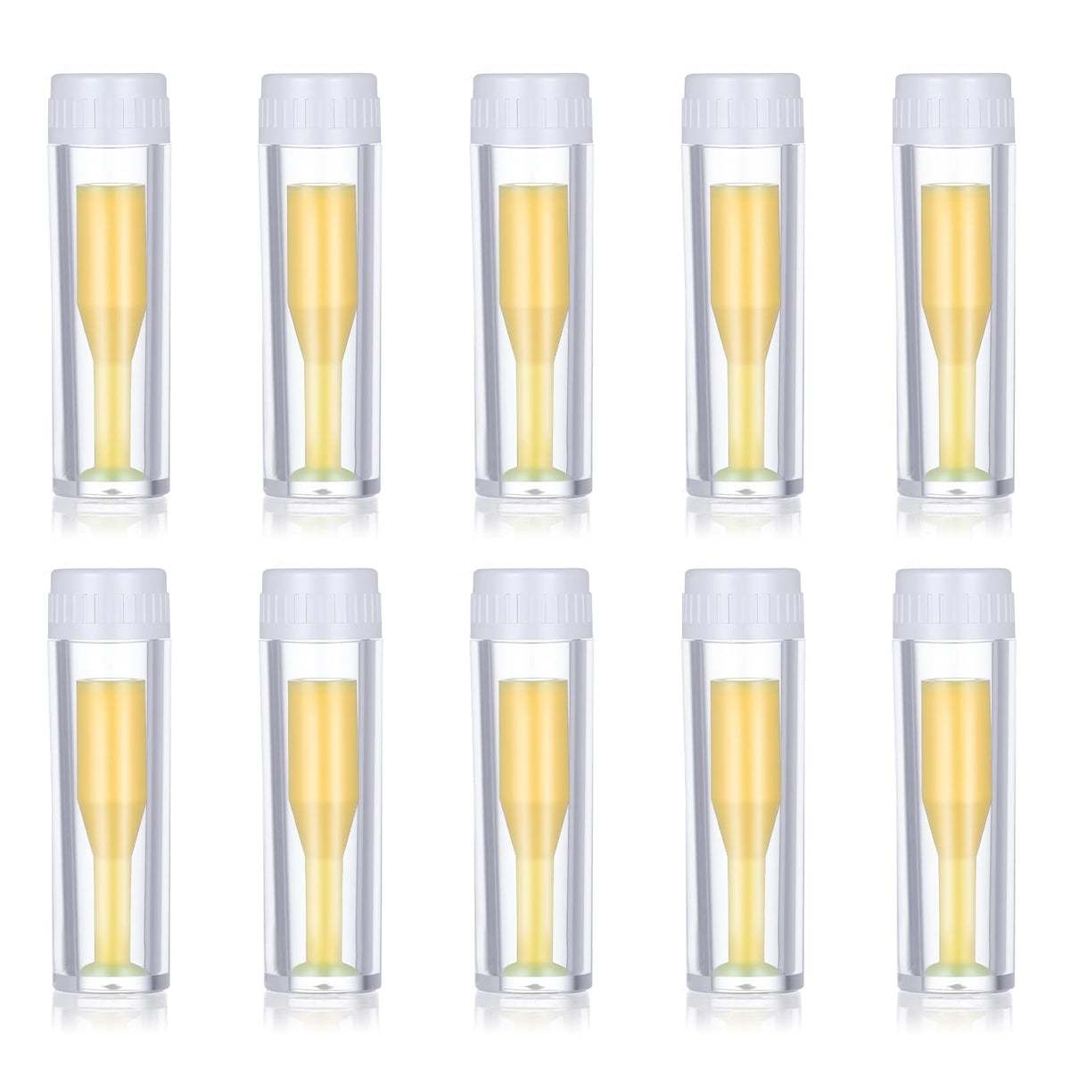 Yellow silicone contact lens removal tool with suction cup