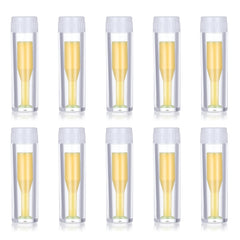 Yellow silicone contact lens removal tool with suction cup