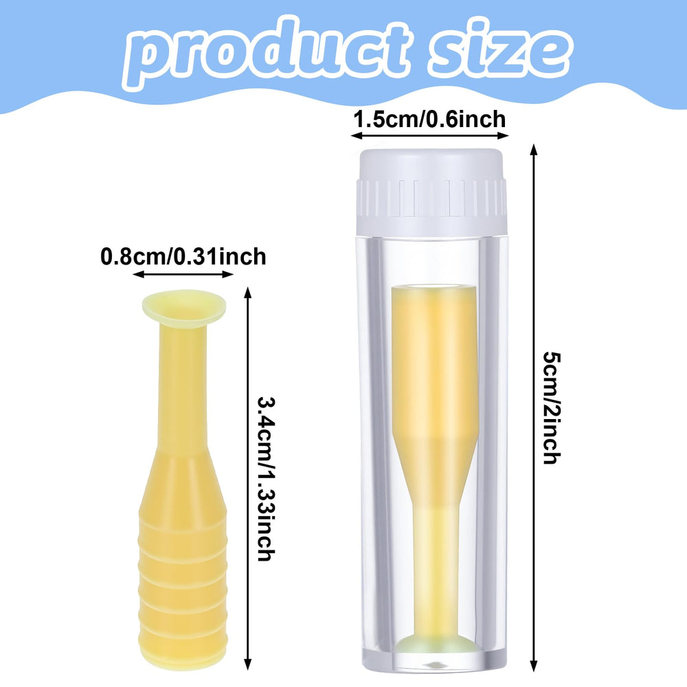 Set of 10 lens removal tools with storage bottle