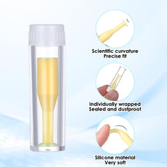 Close-up of suction cup tip and silicone body