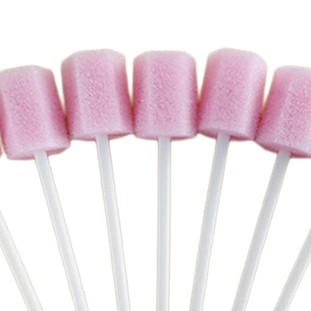 Portable 100 count sponge swabs box