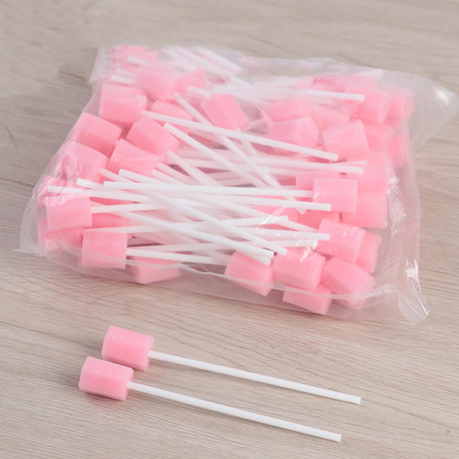 Close up of soft sponge material not easily deformed