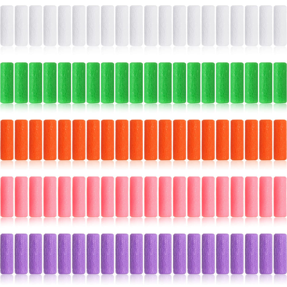 100-piece aligner seater set displayed in five colors (white, green, orange, pink, purple)