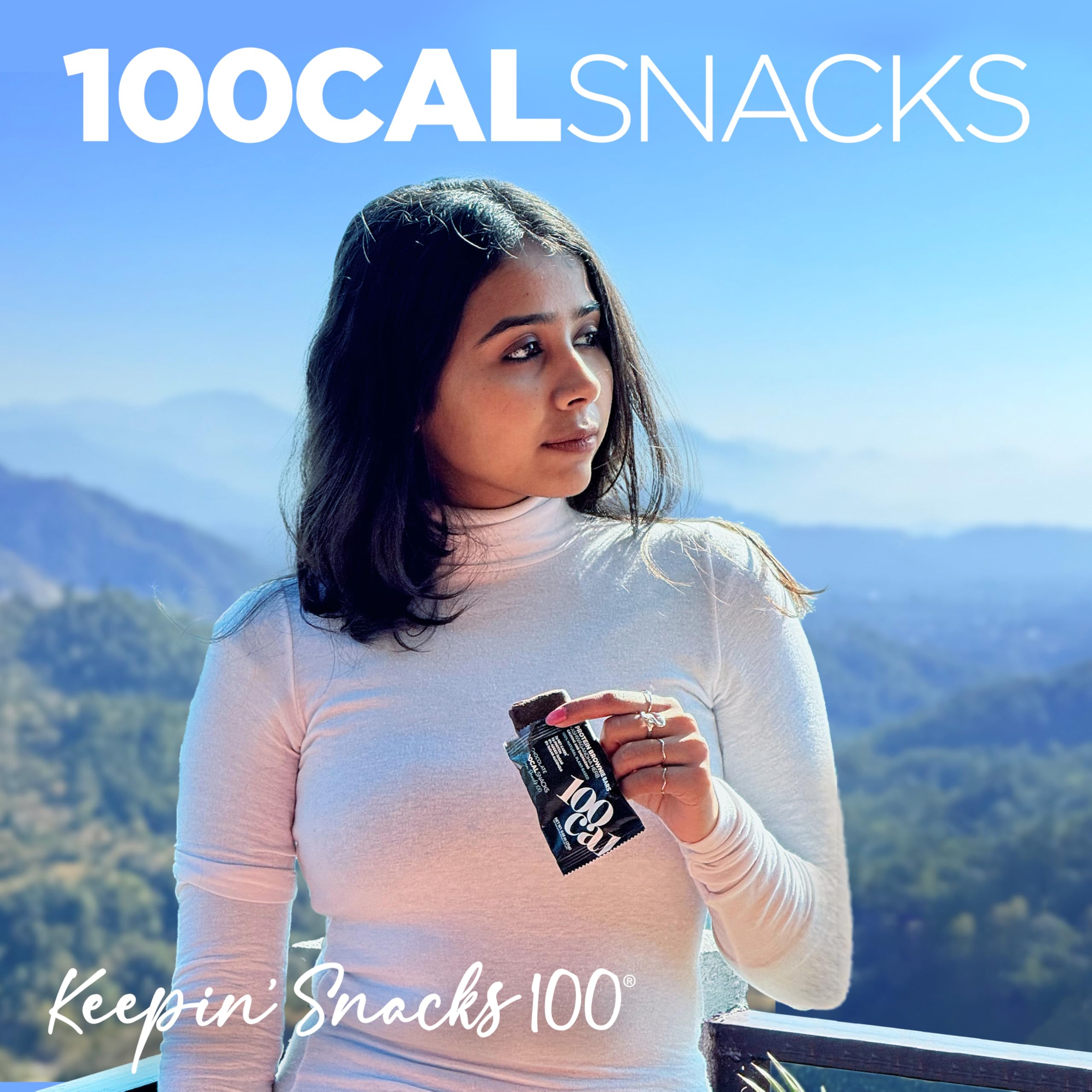 Eight-bar pack of 100Cal protein bars for quick stocking