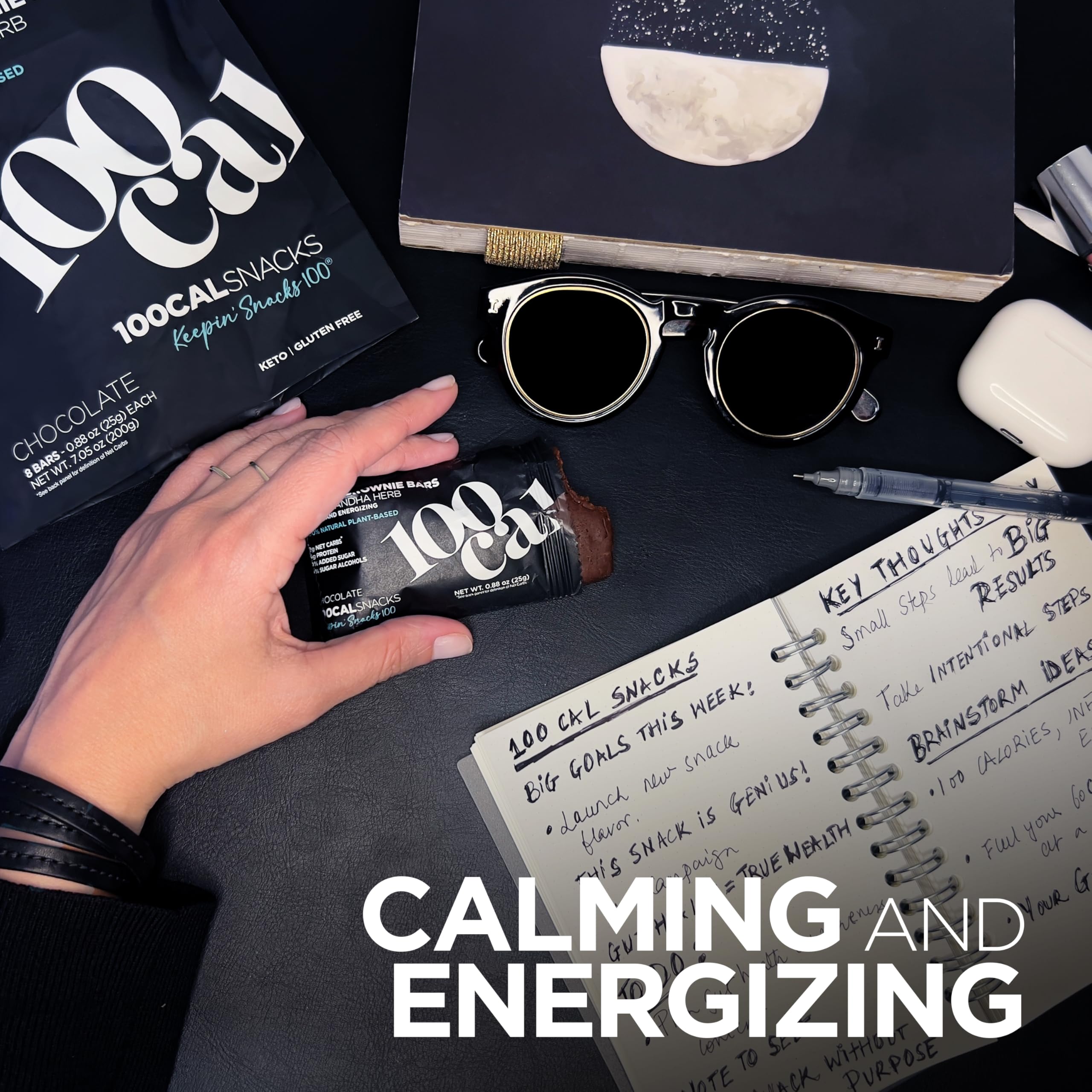 Organic ingredients in 100Cal protein bar underline clean labeling