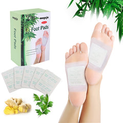 Box of 100Pads natural bamboo vinegar ginger foot pads