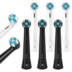 Close-up of 10BLACK/White Oral-B IO 2 replacement head