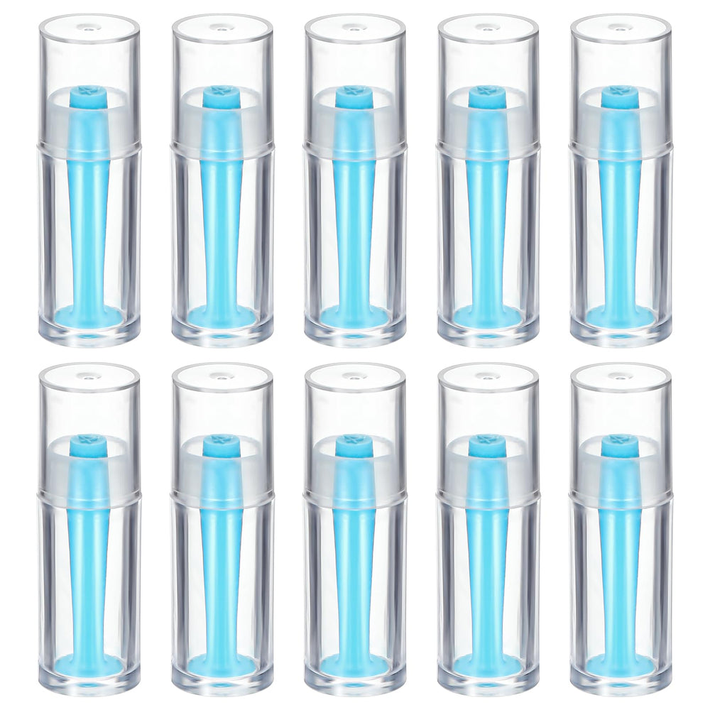 Blue silicone 10-piece contact lens remover tools set