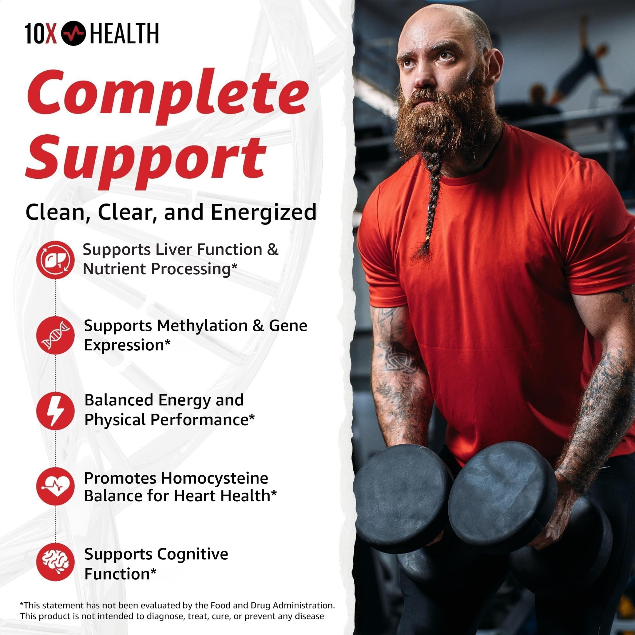 Close-up of TMG capsules highlighting 1000mg betaine TMG per serving