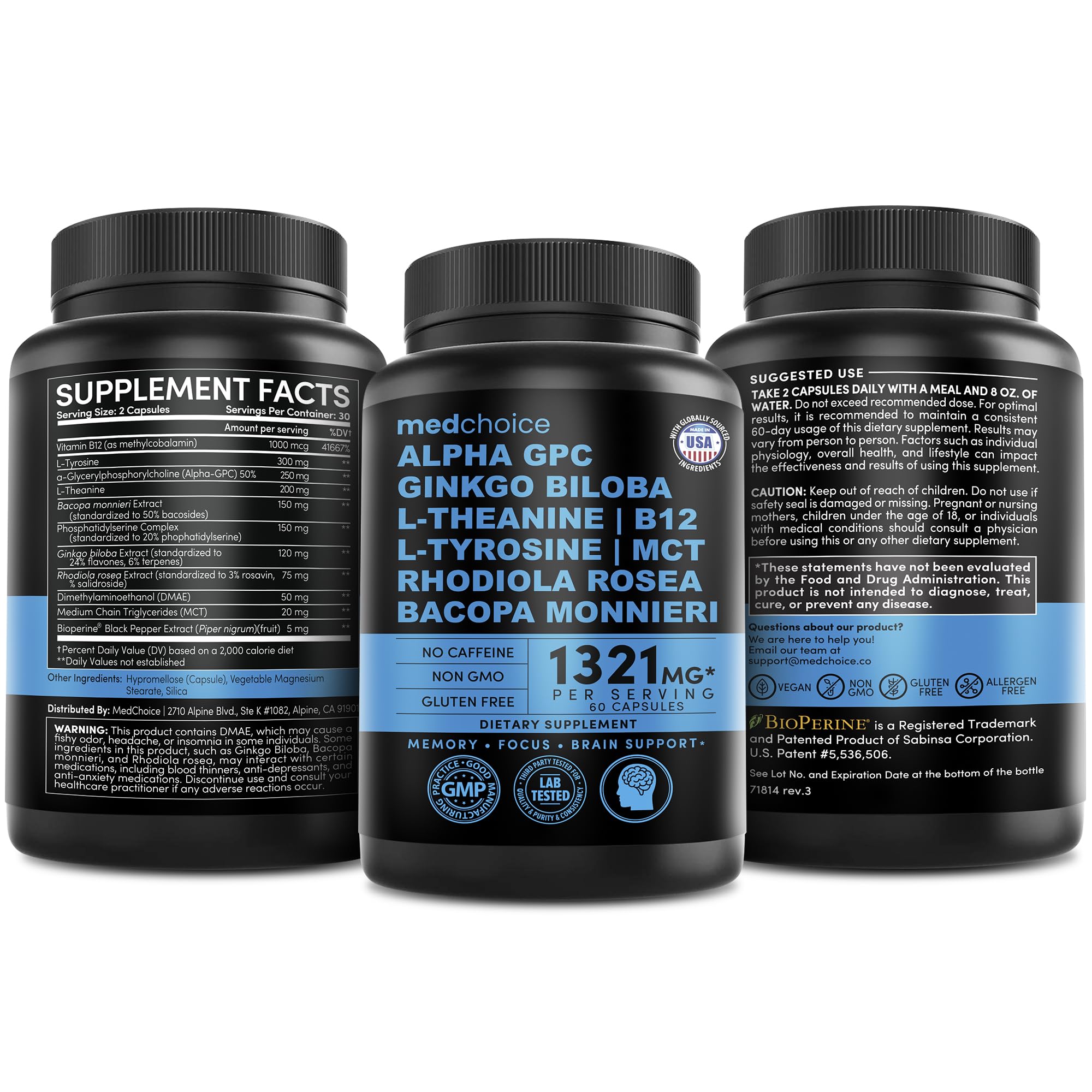 Lifestyle image of a professional using the nootropic for productivity