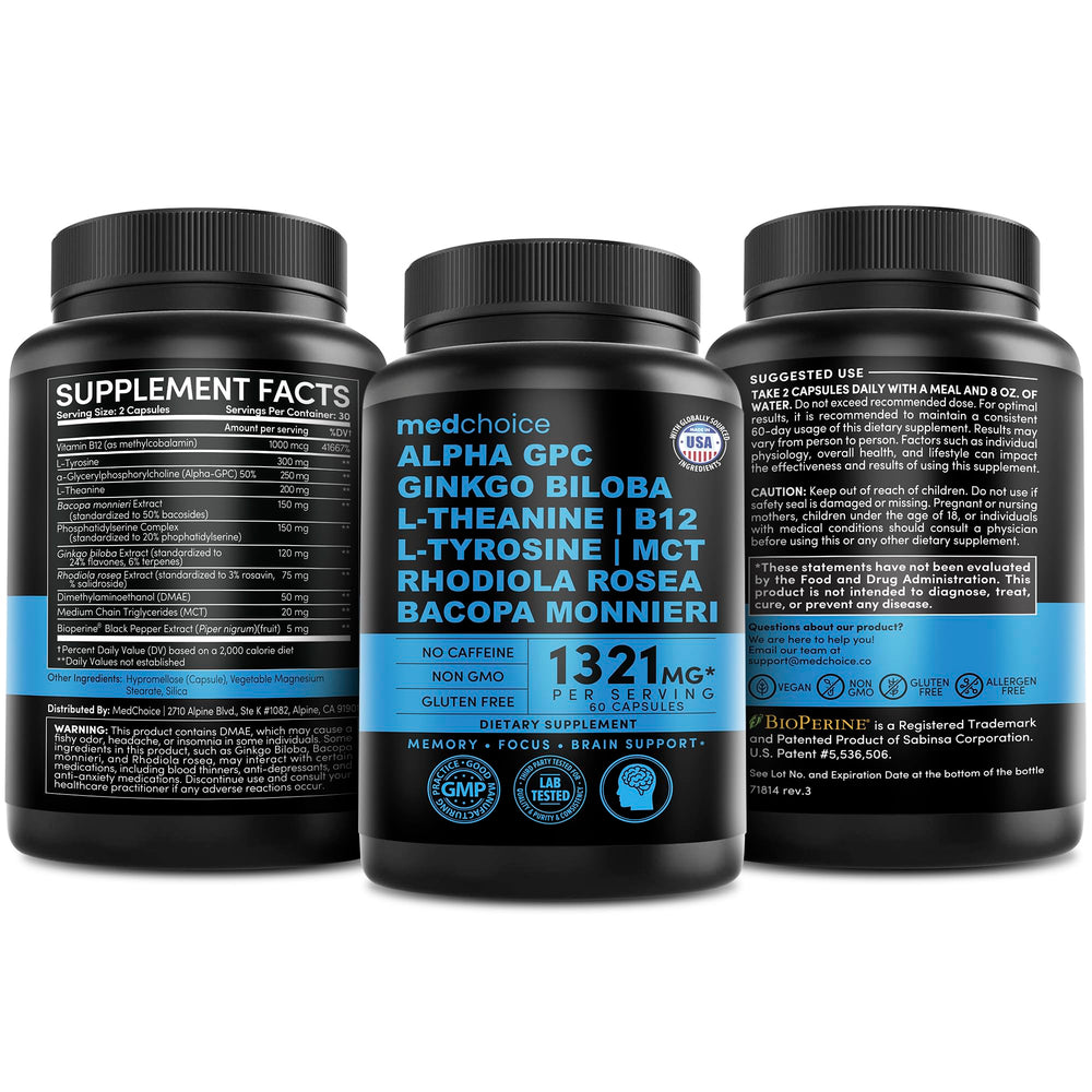 Lifestyle image of a professional using the nootropic for productivity