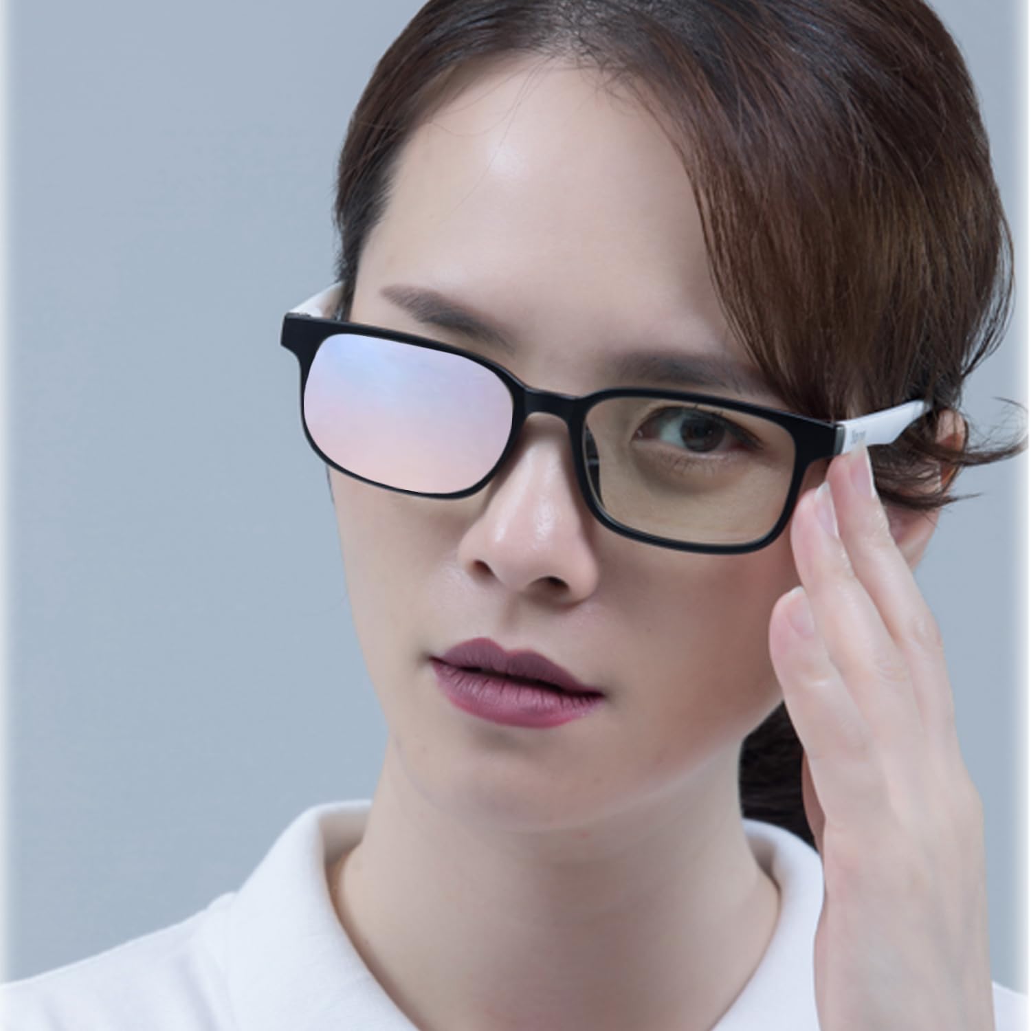 12-pack translucent eye patch for glasses – close-up of patch