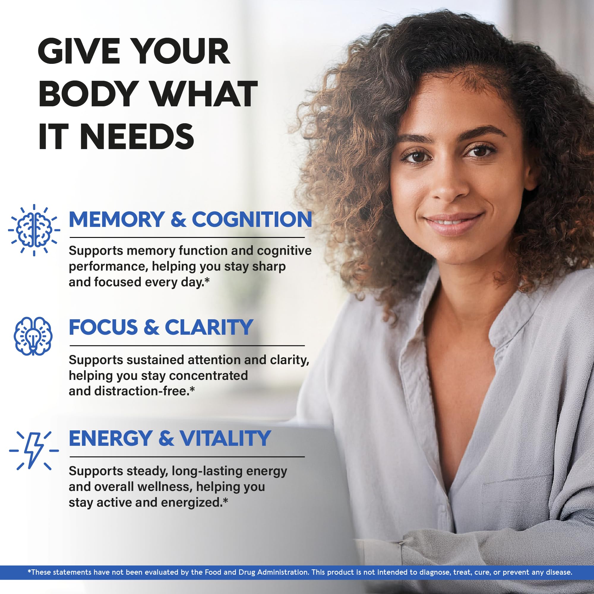 12 in 1 nootropic blend graphic with key ingredients