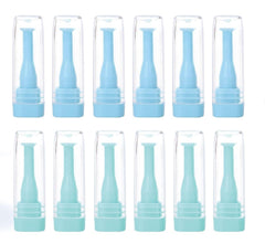 12-piece green and blue hard contact lens remover tools set