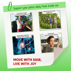 13-in-1 synergistic formula with MSM, hyaluronic acid and collagen peptides