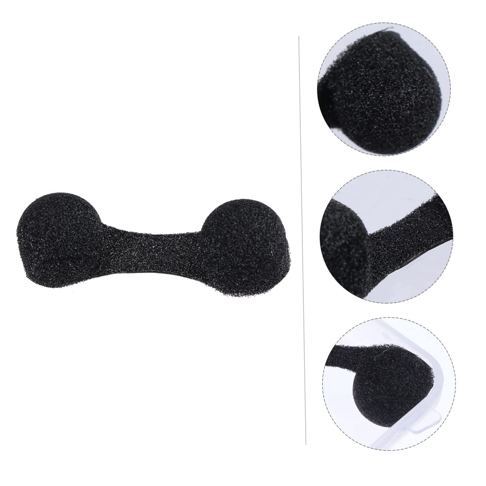 Nose filter capturing tanning solution during spray tanning